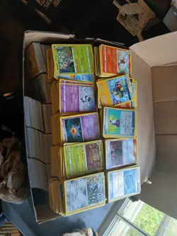 Pokemon BULK LOT Over 4800Cards 19 Lbs. 45$ Buy Now For less 0.01 Cents A Crd - Image 2