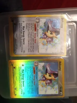 2003 Pokemon DELCATTY Ex Ruby & Sapphire Set HOLO RARE e-Reader Edition 5/109 NM - Image 1