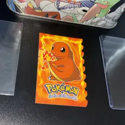 Charmander - #4 Pokemon Topps Movie Die Cut - LP - Image 5