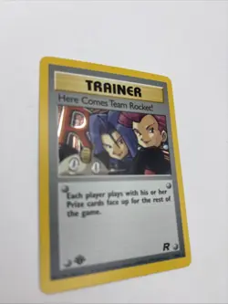 HERE COMES TEAM ROCKET! 1st Edition Pokemon Team Rocket #71/82 TRAINER - Image 2