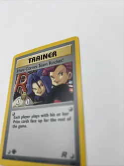 HERE COMES TEAM ROCKET! 1st Edition Pokemon Team Rocket #71/82 TRAINER - Image 3