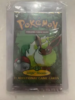 Pokemon Jungle first edition Booster Pack Flareon 1st. 20.7gr - Image 1