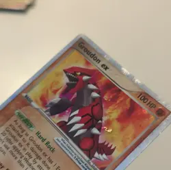 Pokemon Groudon EX Holo Ultra Rare Crystal Guardians 93/100 Basic 100 HP English - Image 4
