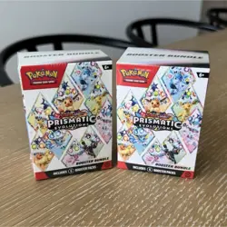 Pokemon Prismatic Evolutions Booster Bundle 2 Boxes Factory Sealed - Image 1