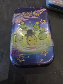 Pokemon TCG Paldean Fates Mini Tin (Smoliv) - Brand New Sealed - Image 1
