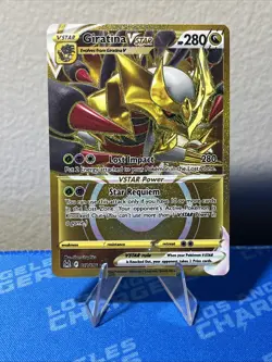 Pokemon TCG Giratina VSTAR Ultra Rare Lost Origin 212/196 Near Mint Condition - Image 1