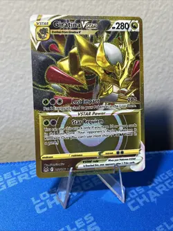 Pokemon TCG Giratina VSTAR Ultra Rare Lost Origin 212/196 Near Mint Condition - Image 2