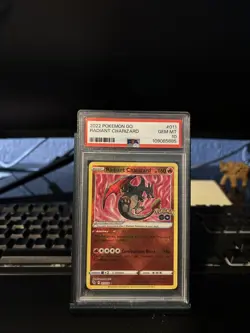 Pokemon Go 2022 Radiant Charizard #011 PSA 10 Gem Mint - Image 1