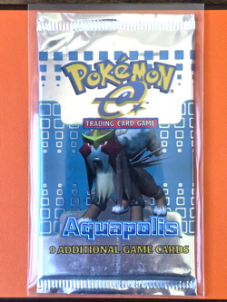 Pokemon TCG Aquapolis Booster Pack SEALED Unweighed - Image 1