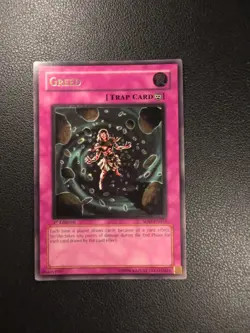 Yugioh Greed SOD-EN055 1st Edition Ultimate Rare VLP - Image 1