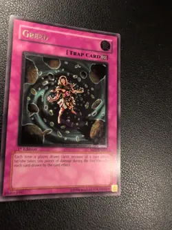 Yugioh Greed SOD-EN055 1st Edition Ultimate Rare VLP - Image 2