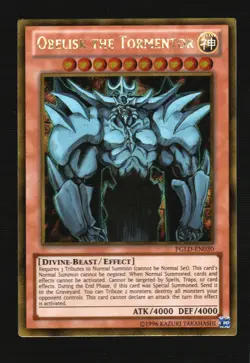 Premium Gold #PGLD-EN030 Obelisk the Tormentor - Image 1