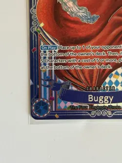 One Piece OP09-051 OP14 Buggy Silver 3rd Anniversary English - Image 4