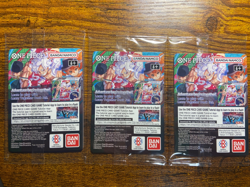 *Three sealed* Monkey.D.Luffy (College Basketball US Voyage) P-055 One Piece - Image 2