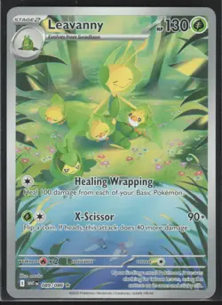 2025 Scarlet & Violet Series - White Flare Leavanny Illustration Rare #89 - Image 1