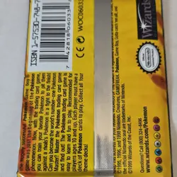Pokemon TCG Base Set 1st Edition Sealed Booster Pack Charizard Art kids toy - Image 1