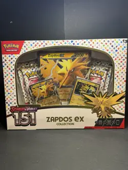 Pokemon TCG Scarlet & Violet 151 Zapdos EX Collection Box - Image 1