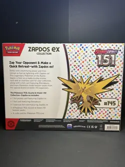 Pokemon TCG Scarlet & Violet 151 Zapdos EX Collection Box - Image 2