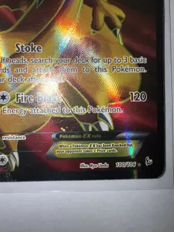 Charizard EX 100/016 Ultra Rare Pokemon TCG XY - Flashfire - Image 5
