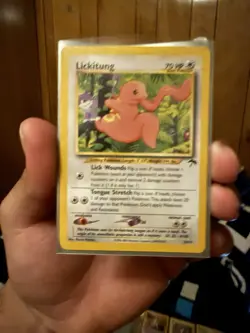 Pokemon Lickitung Southern Islands 16/18 70 HP Rare Regular English - Image 1