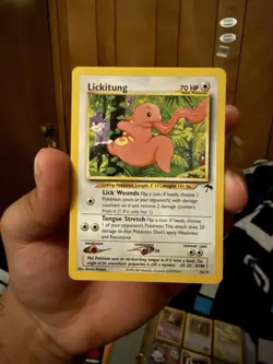Pokemon Lickitung Southern Islands 16/18 70 HP Rare Regular English - Image 2