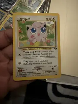 Pokemon TCG Jigglypuff Southern Islands 8/18 50 HP Promo Basic Regular English - Image 1