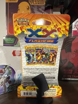 Pokemon TCG XY Flashfire Sealed Sleeved Booster Pack - Charizard Art - Brand New - Image 2