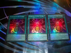 3x Overload Future Fusion 1st Edition Super Rare MZMU-EN055 Yu-Gi-Oh! - Image 1