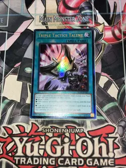 Triple Tactics Talent Prismatic Ultimate Rare RA01-EN063 Yugioh VLP - Image 2
