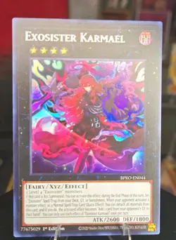Exosister Karmael BPRO-EN044 Ultra Rare Yugioh Burst Protocol +1 FREE BONUS - Image 1