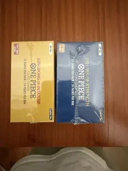 One Piece Booster Box Op 03 And Op 04 Sealed perfect - Image 3