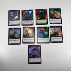 World of Warcraft WoW TCG Caverns of Time Treasure Pack (9 cards) #12 - Image 1