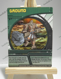 Bakugan Card - Ground - Green Ability Card - BA289 - 46/48c - 2008 - Image 1