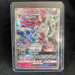 Pokemon TCG Sylveon GX Guardians Rising Holo Ultra Rare Card 92/145 - Image 1