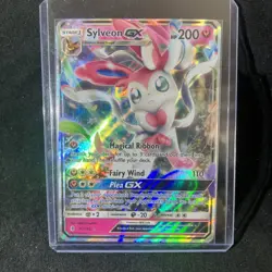 Pokemon TCG Sylveon GX Guardians Rising Holo Ultra Rare Card 92/145 - Image 2