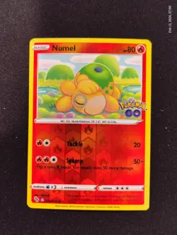Pokemon GO Unpeeled Ditto Numel Rev. Holo Cards English 2022 - Image 3