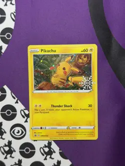 Pikachu - (Holiday Calendar) SWSH153 - SWSH: Sword & Shield Promo Cards Holo - P - Image 1