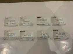 Magic The Gathering Art Series Job Lot 95 Cards in Total - Image 2