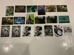 Magic The Gathering Art Series Job Lot 95 Cards in Total - Image 5