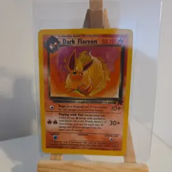 Pokemon Dark Flareon TCG Team Rocket Card 35/82 Very Good Condition 🔥 - Image 2