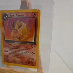 Pokemon Dark Flareon TCG Team Rocket Card 35/82 Very Good Condition 🔥 - Image 5
