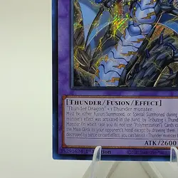YU-GI-OH! Thunder Dragon Colossus. RA03-EN036. 1st Edition Secret Rare Card. TCG - Image 2
