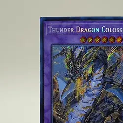 YU-GI-OH! Thunder Dragon Colossus. RA03-EN036. 1st Edition Secret Rare Card. TCG - Image 5