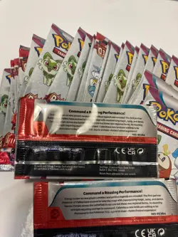 Pokemon Trading Card Game Scarlet & Violet Paldea Evolved Fun Pack Lot 145 Packs - Image 5