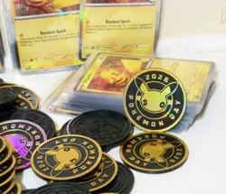 2026 Pokemon Day Pikachu Promo Card And Coin Set, Lot of 72 Sets - Image 4