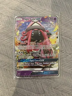 Tapu Lele GX 60/145 Celebrations Textured Ultra Rare Holo Pokemon Card * New * - Image 1