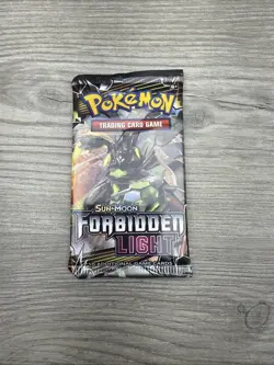 Pokemon TCG Sun & Moon-Forbidden Light Booster Pack (10 Cards) Sealed - Image 1