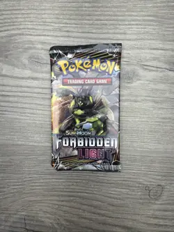 Pokemon TCG Sun & Moon-Forbidden Light Booster Pack (10 Cards) Sealed - Image 3