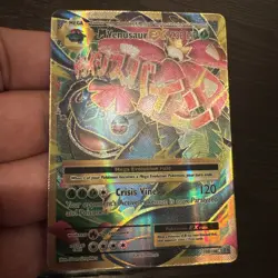 Pokemon TCG M Venusaur EX Full Art Ultra Rare Card 100/108 - Image 1