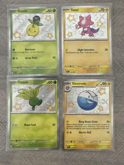 Pokemon TCG Baby Shiny X4 Card bundle mint - Image 1